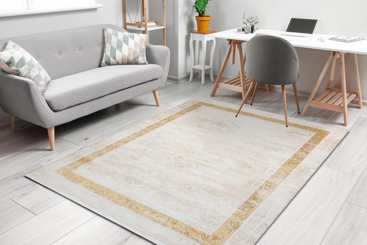 TEPPICH Duke 160/220 cm - Creme, Textil (160/220cm) - rugsX