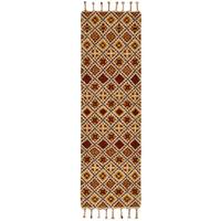 BERBERTEPPICH Marmoucha 70x240 cm - Terracotta, Textil (70/240cm) - THEKO