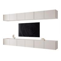 TV-LOWBOARD ANGEL V mit LED-Beleuchtung, 300 cm Kaschmir - Kaschmir, Holzwerkstoff (300/36/40cm) - Idohome