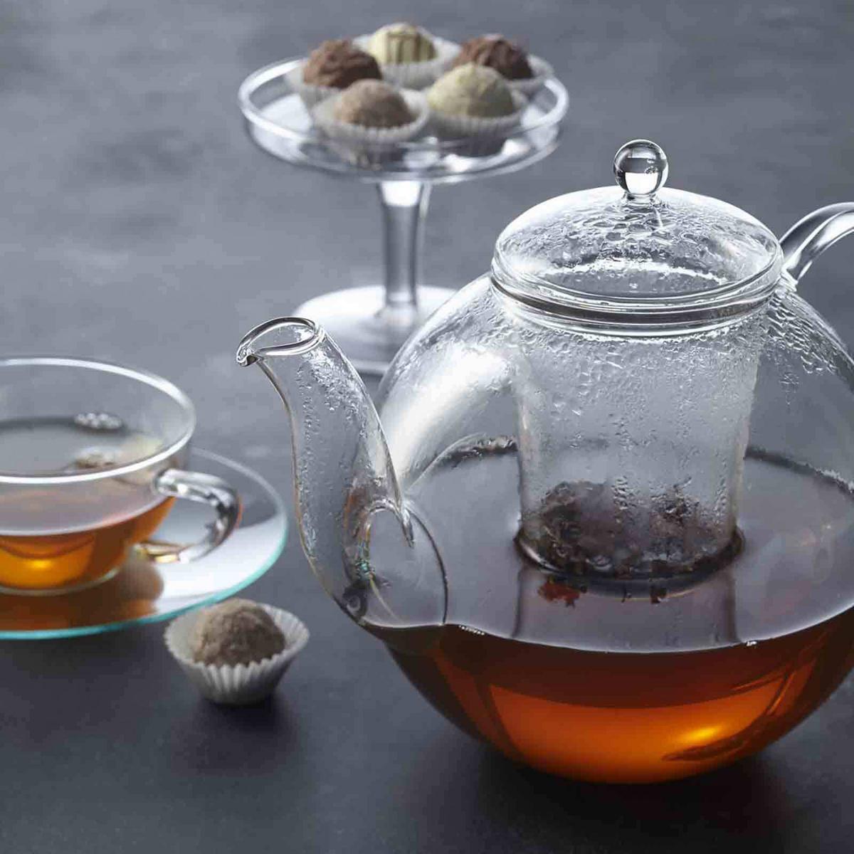 TEEKANNE Armonia transparent 1.2 l - Transparent, Glas (0.001L) - Leonardo Living