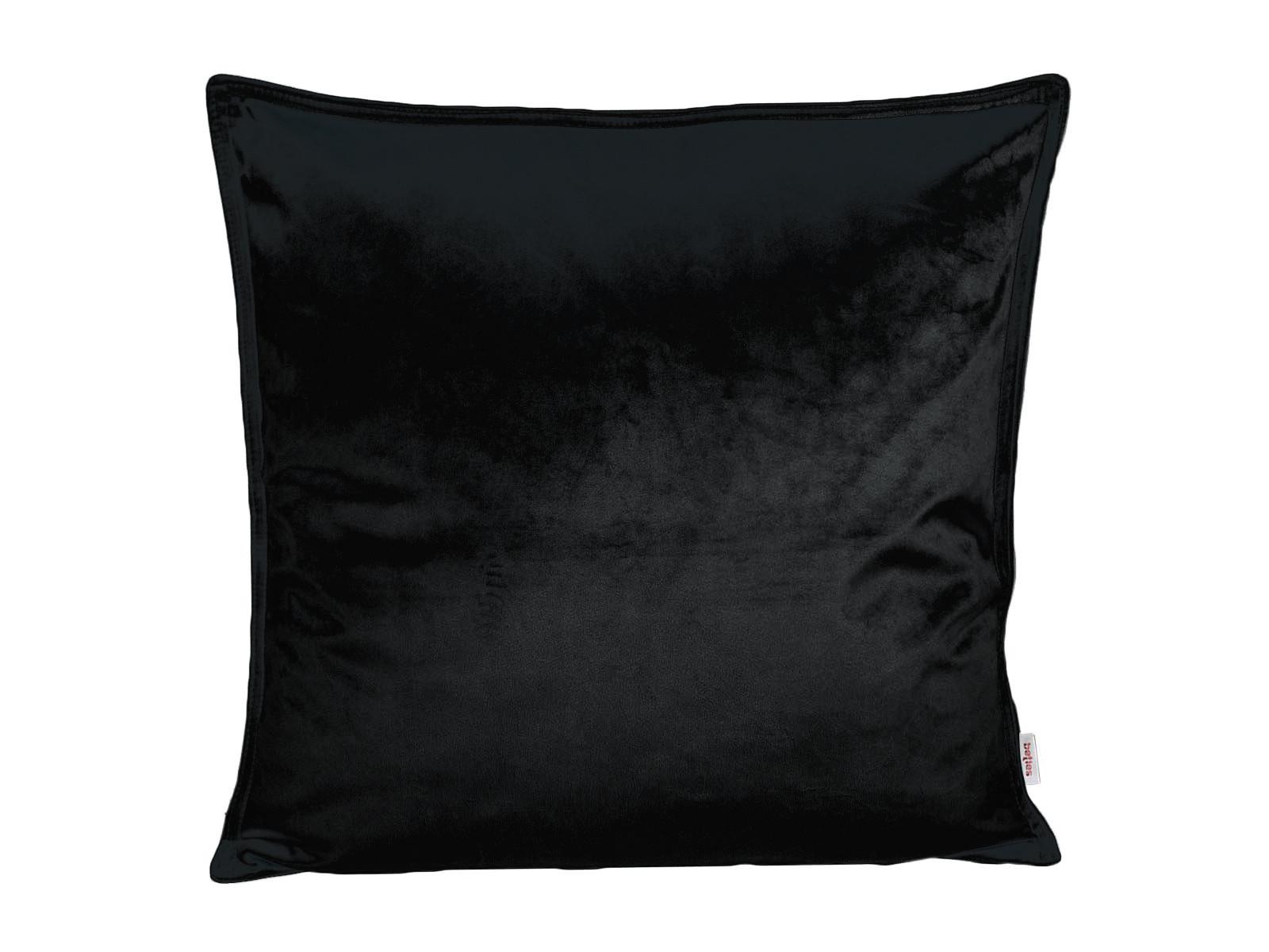 KISSENHÜLLE Samt&Sonders schwarz 60/60 cm - Schwarz, Textil (60/60cm) - beties Heimtextil