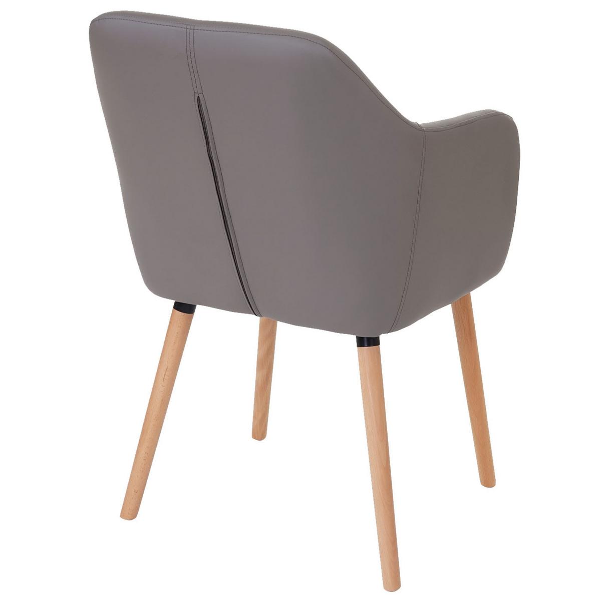 ESSZIMMERSTUHL taupe - Taupe, Textil (58/88/64cm) - MCW