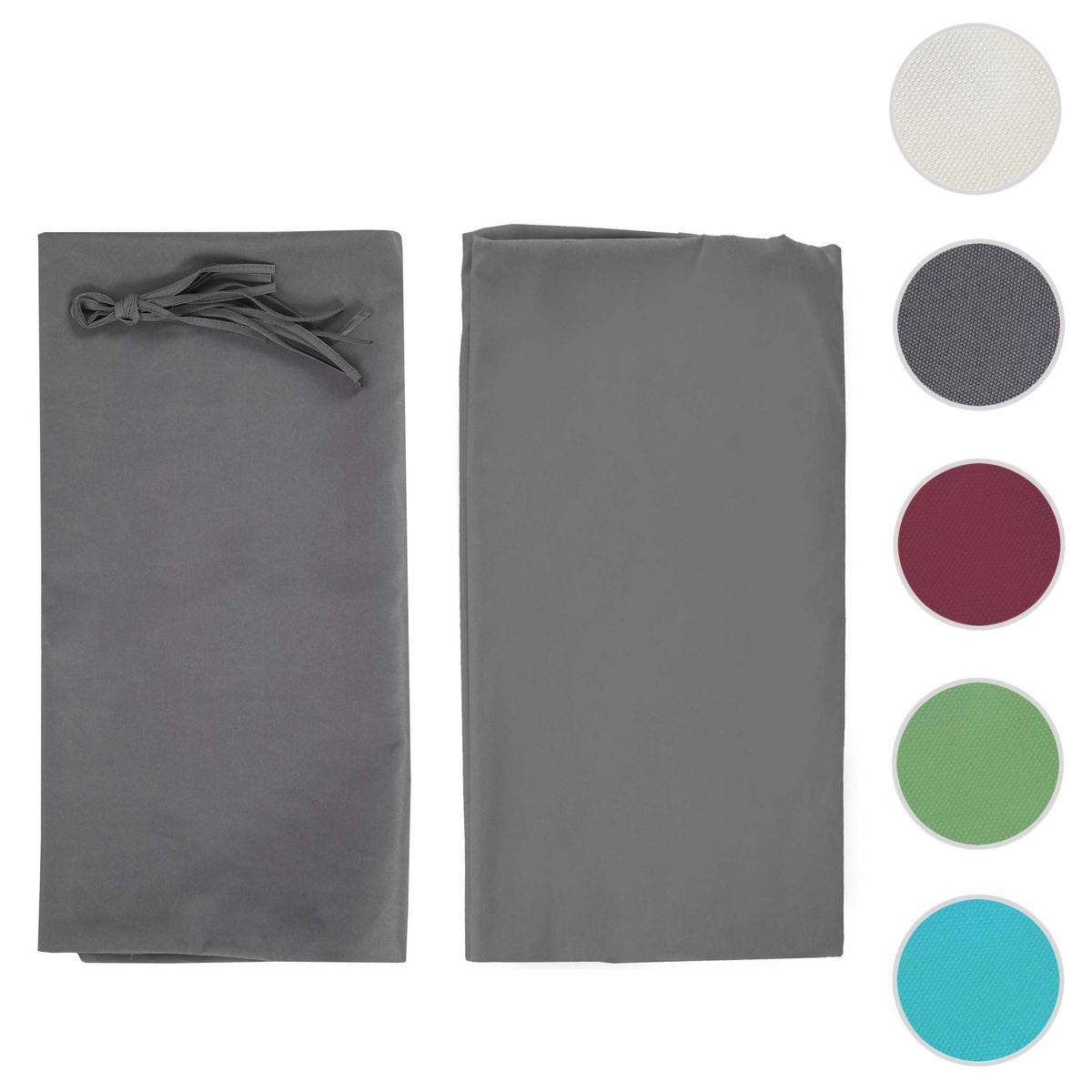 ERSATZBEZUG DACH FÜR PERGOLA BEJA Grau - Grau, Textil (272/1/496cm) - MCW