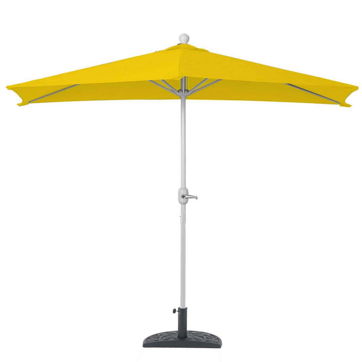 SONNENSCHIRM I Gelb - Gelb, Textil (260/135cm) - MCW