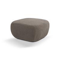 POLSTERHOCKER AMICO Modern Sitzhocker, Fußhocker Beige - Beige, Holzwerkstoff/Kunststoff (75/39/75cm) - MASSENO