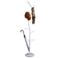 KLEIDERSTÄNDER TRIANA weiß - Weiß, Metall (30/185/30cm) - IDIMEX