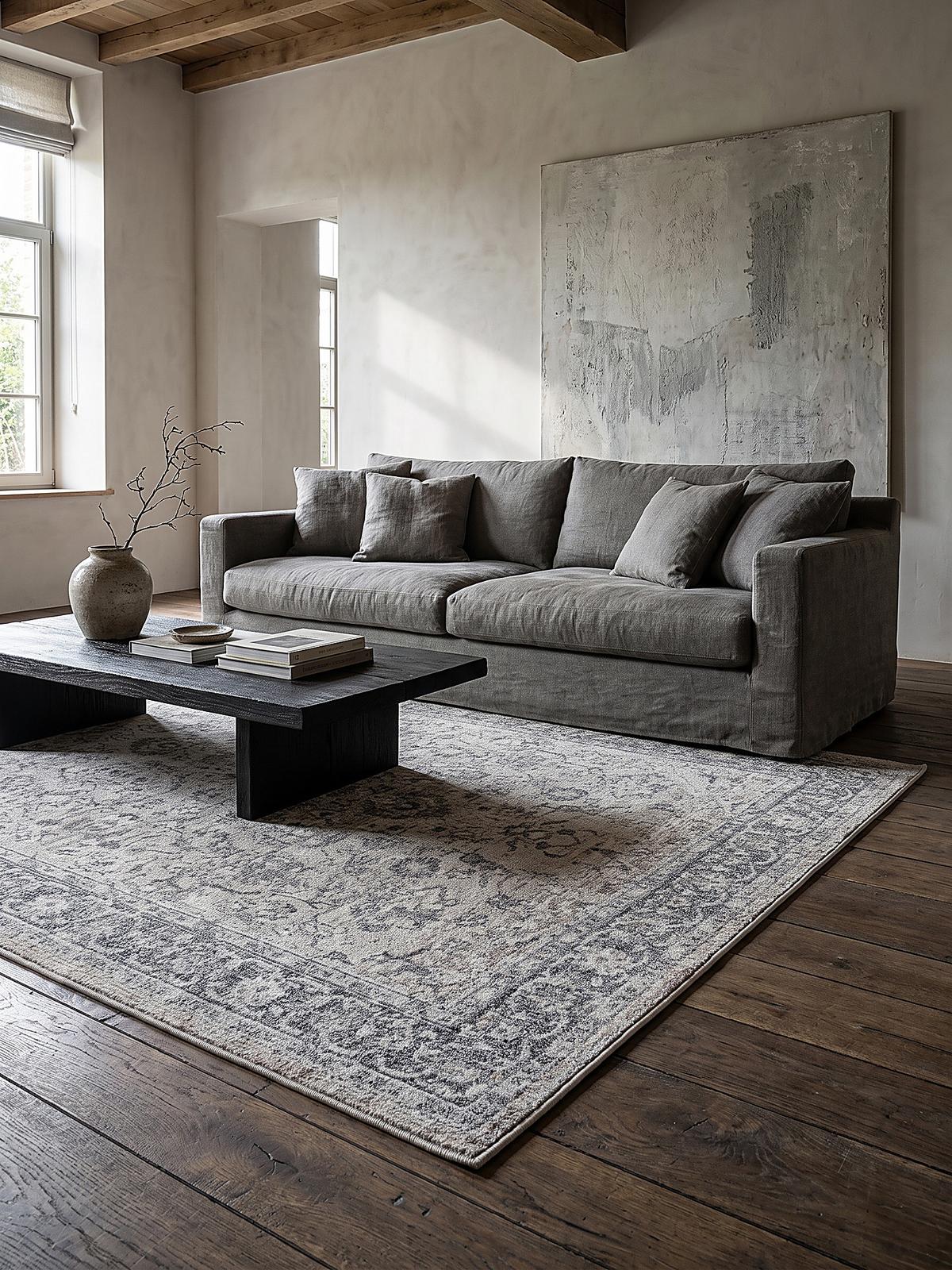 TEPPICH Outdoor Orientalisch LIMMAT Polypropylen Beige 120 x 170 cm - Beige, Textil (120/170cm) - KADIMA DESIGN