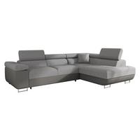 ECKSOFA Torezio, Seite: Rechts - Grau, Holz/Textil (274/203cm) - MIRJAN24