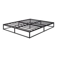 METALLBETT Trerunta - Schwarz, Metall (140/200cm) - [en.casa]