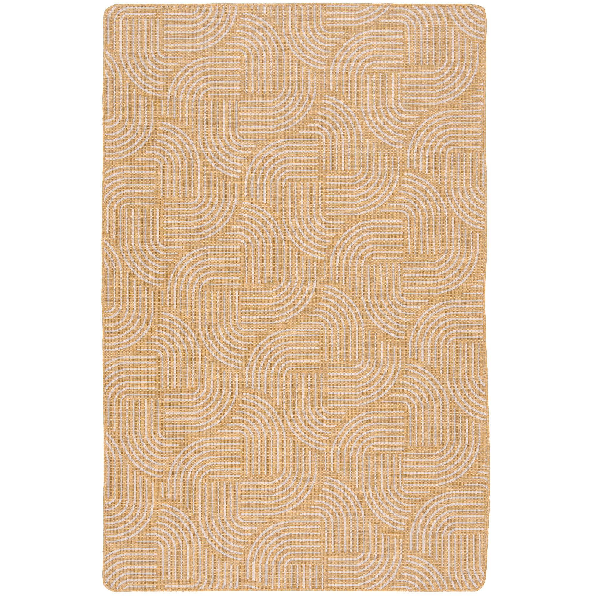 IN- UND OUTDOOR TEPPICH BEIDSEITIG NEWPORT MODERN - Gelb, Textil (100/400cm) - Snapstyle