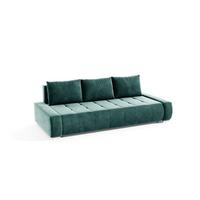 SCHLAFSOFA Vogar In Monolith - Grün, Holzwerkstoff/Textil (240/85/110cm) - Fun Möbel