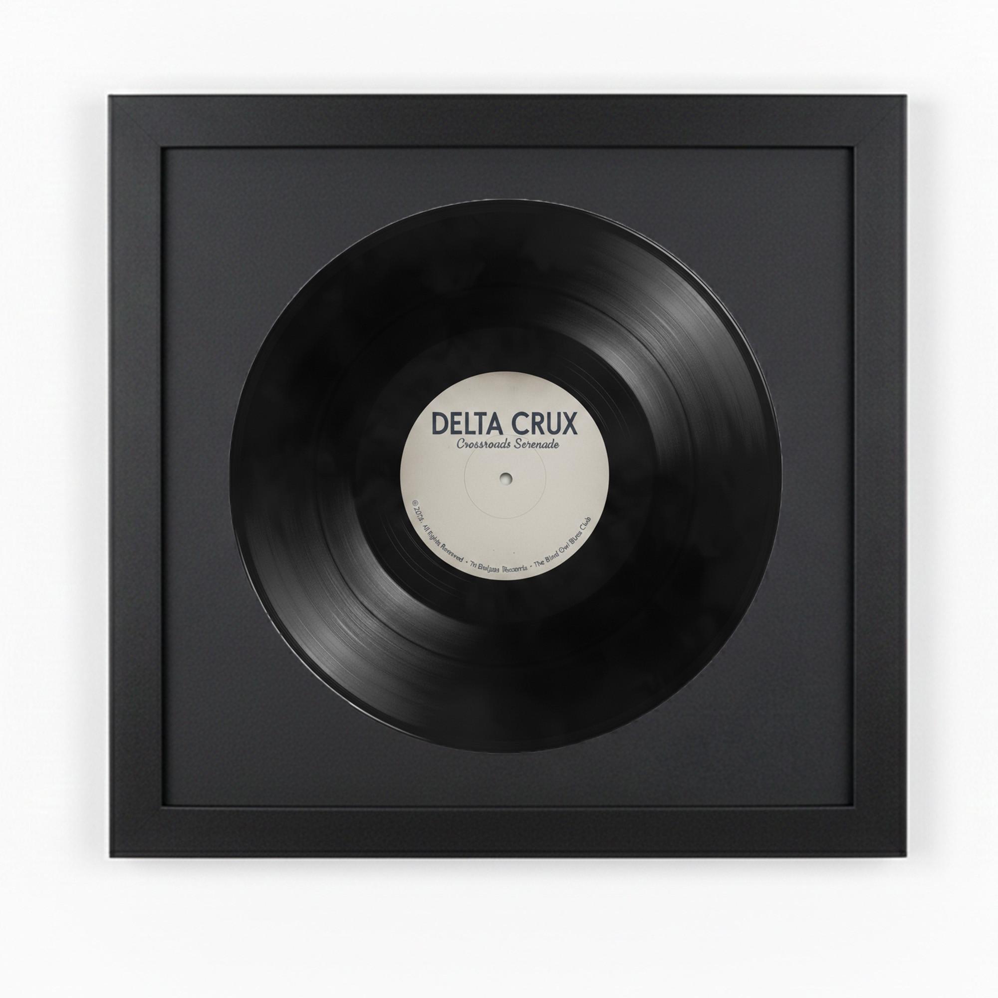 SCHALLPLATTEN BILDERRAHMEN 40/40 2er Set - Schwarz, Holz (40/40cm) - K-Möbel
