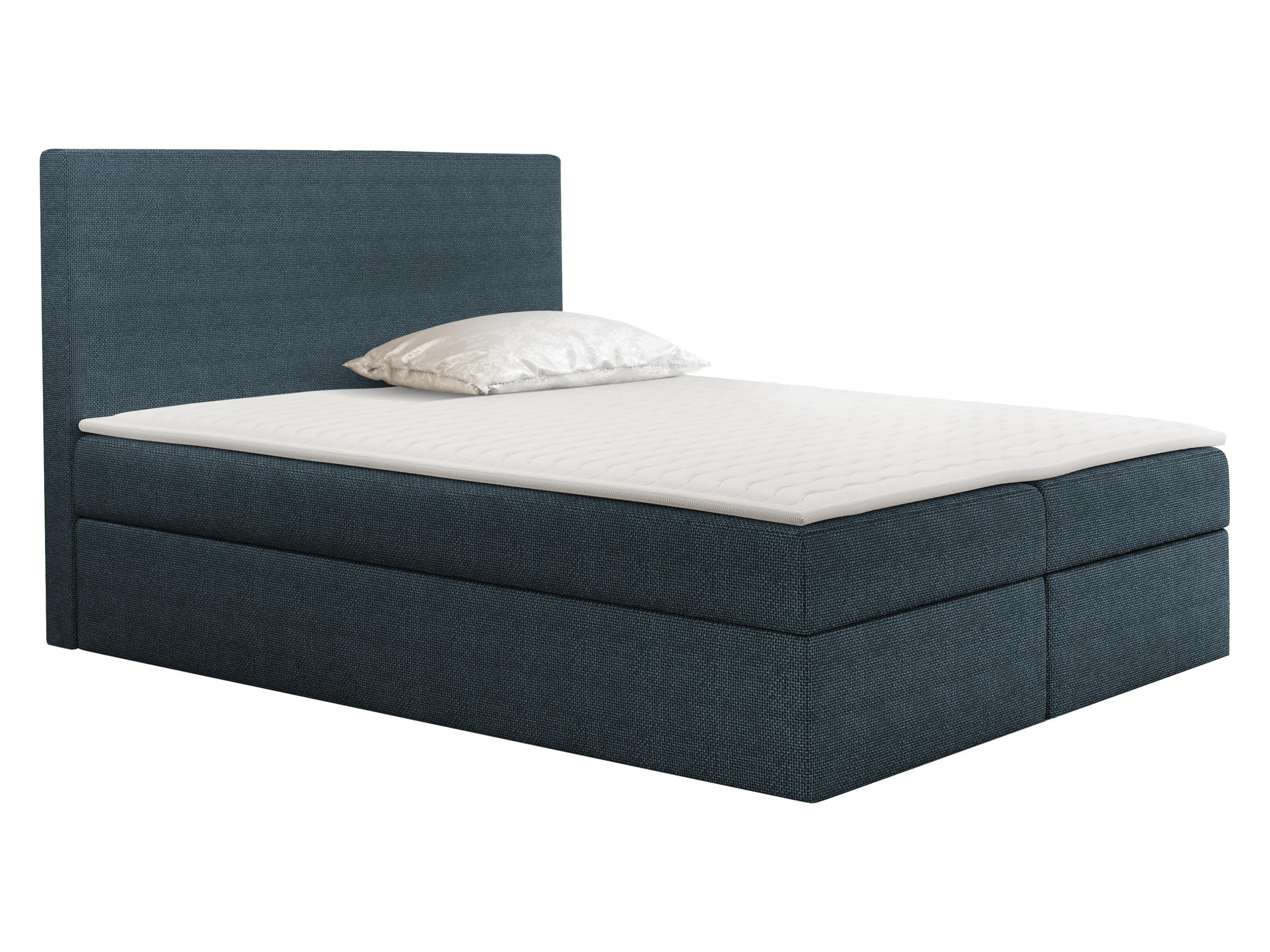 BOXBETT Basic - H3 - Dunkelblau, Holz (140/200cm) - MIRJAN24