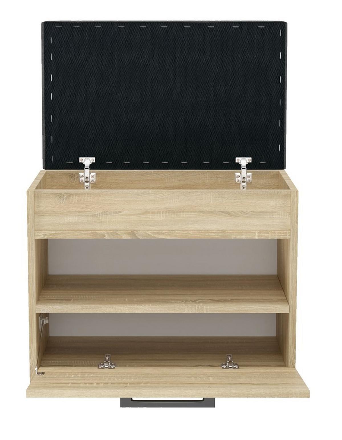 SCHUHSCHRANK Sonoma 60/49/35 - Sonoma Eiche, Holzwerkstoff (60/49/35cm) - RAUMHIRSCH FURNITURE