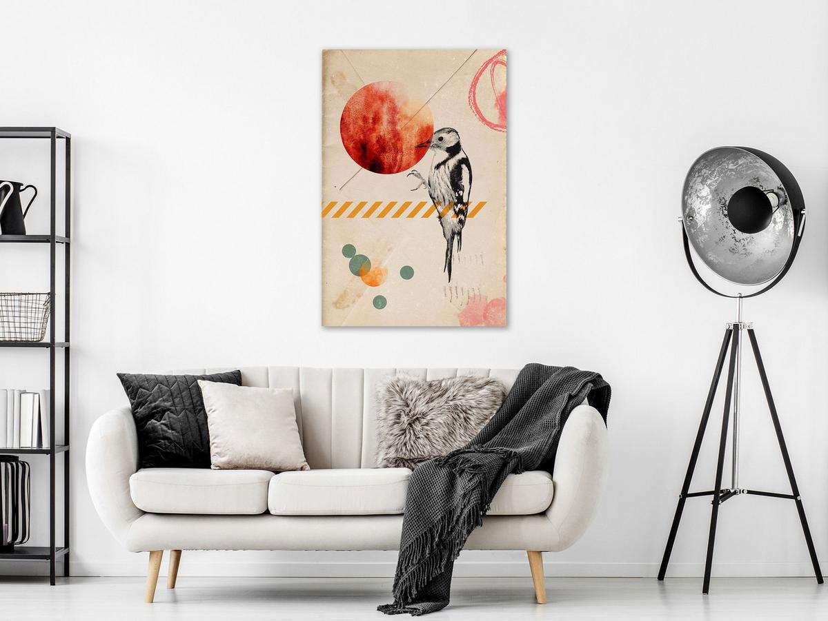 KUNSTDRUCK Bunt 40/60 cm - Multicolor, Textil (40/60cm) - KUNSTLOFT
