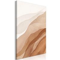KUNSTDRUCK Braun 60/90 cm - Braun/Grau, Textil (60/90cm) - KUNSTLOFT