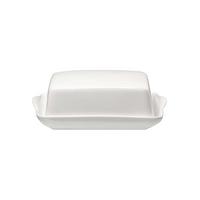 BUTTERDOSE Bianco weiß 18 x 14 x 7 cm - Weiß, Keramik (14/7/18cm) - Ritzenhoff Breker