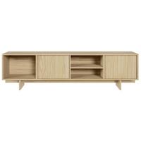 TV-LOWBOARD Sanva GEÖLTE EICHE 200 CM - Eichefarben, Holzwerkstoff (200/55/35cm) - Selsey