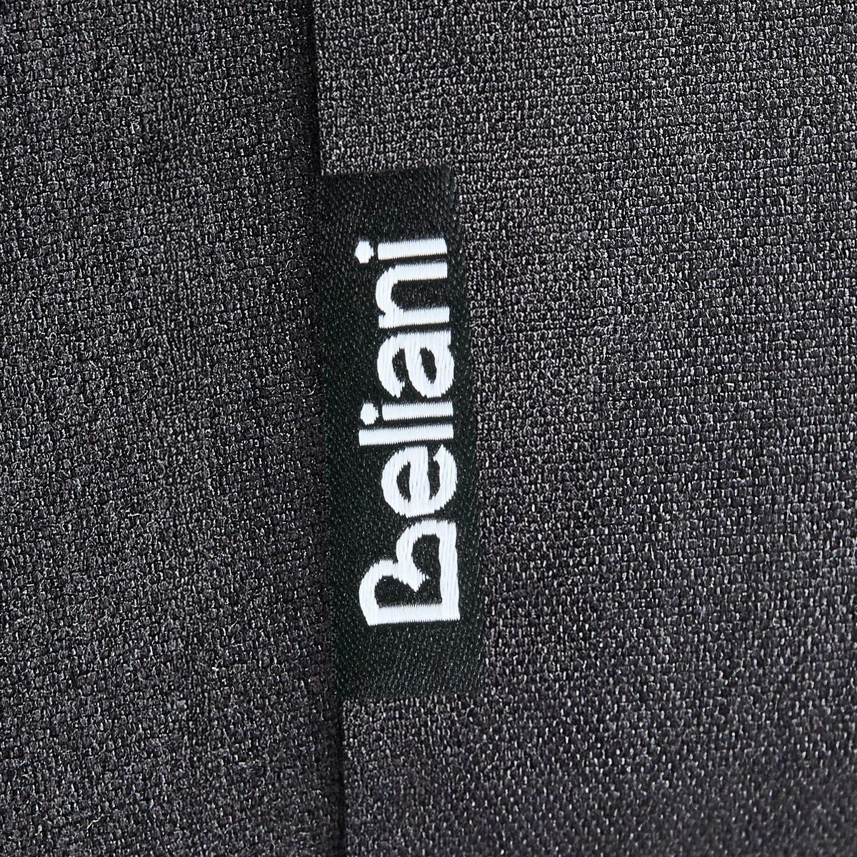 ESSZIMMERSTUHL 2er-Set Stoff Schwarz Mina - Schwarz, Textil (48/75/52cm) - Beliani