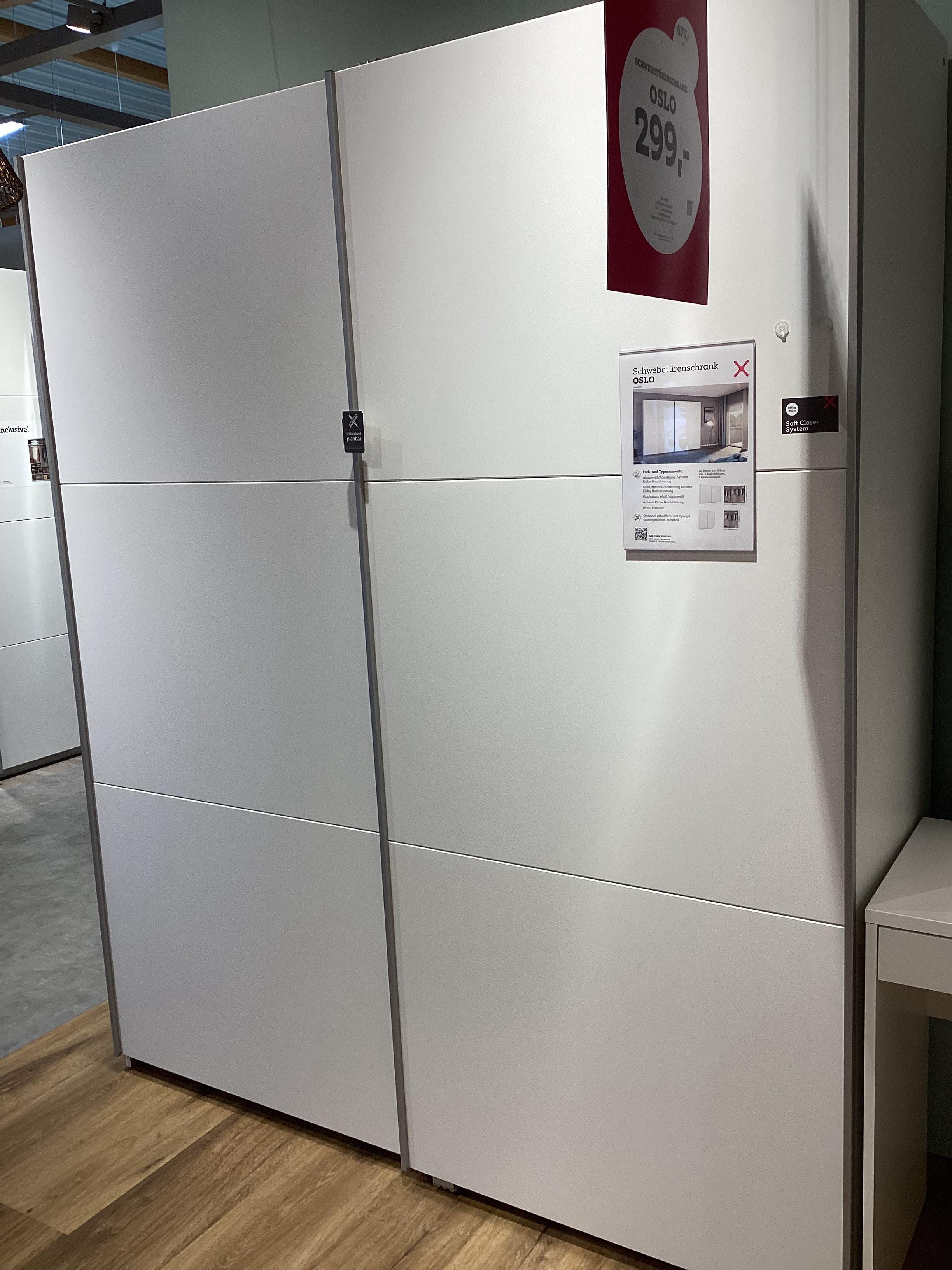Schwebetürenschrank Oslo