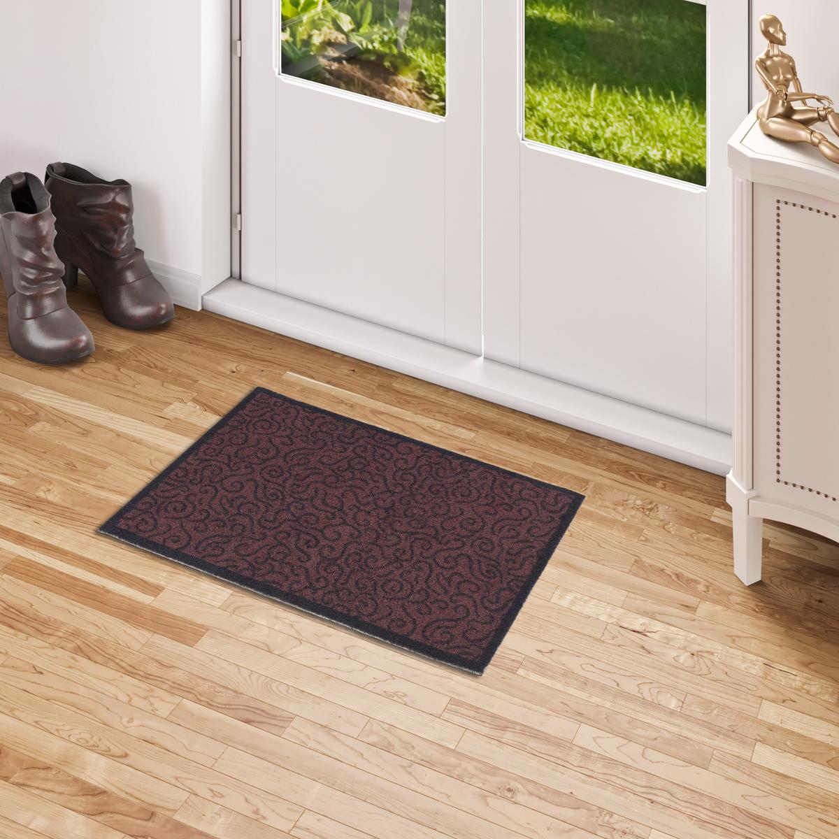 FUSSMATTE SAUBERLAUF SUPERCLEAN - Braun, Textil (45/145cm) - Pergamon