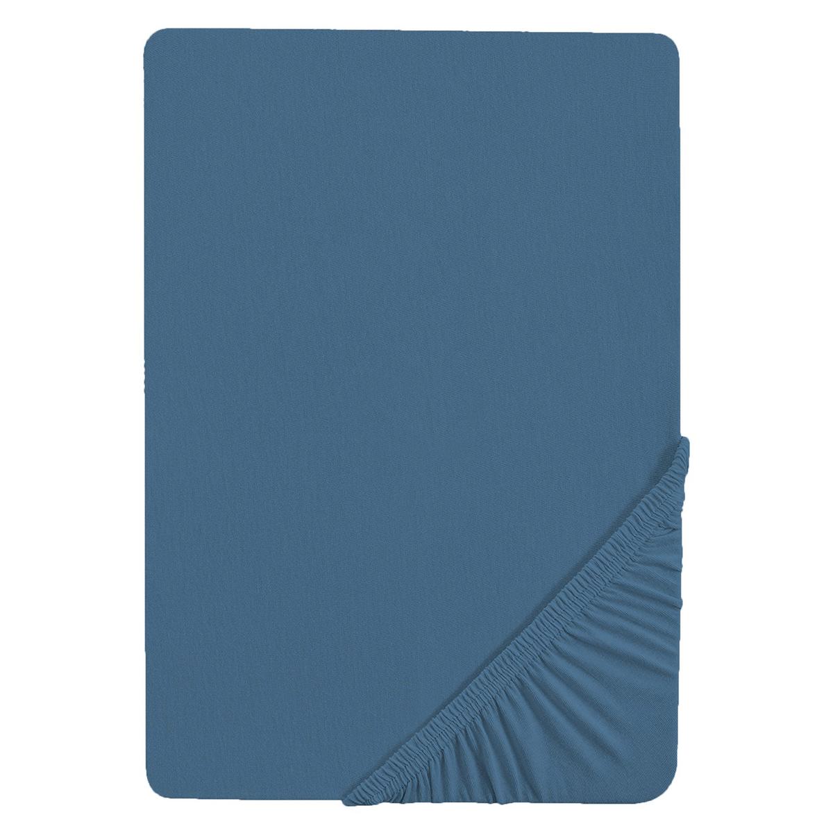 SPANNBETTLAKEN 40 x 90 – 45 x 90 cm - Blau, Textil (45/90cm) - Roba