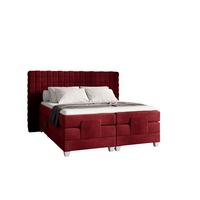 BOXSPRINGBETT Elektrisch Vidal - Rot, Holzwerkstoff/Textil (180/200cm) - Fun Möbel