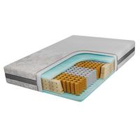TASCHENMATRATZE COVE - 120/200 - H3 - Apri - Hellgrau, Textil (120/200cm) - MKS
