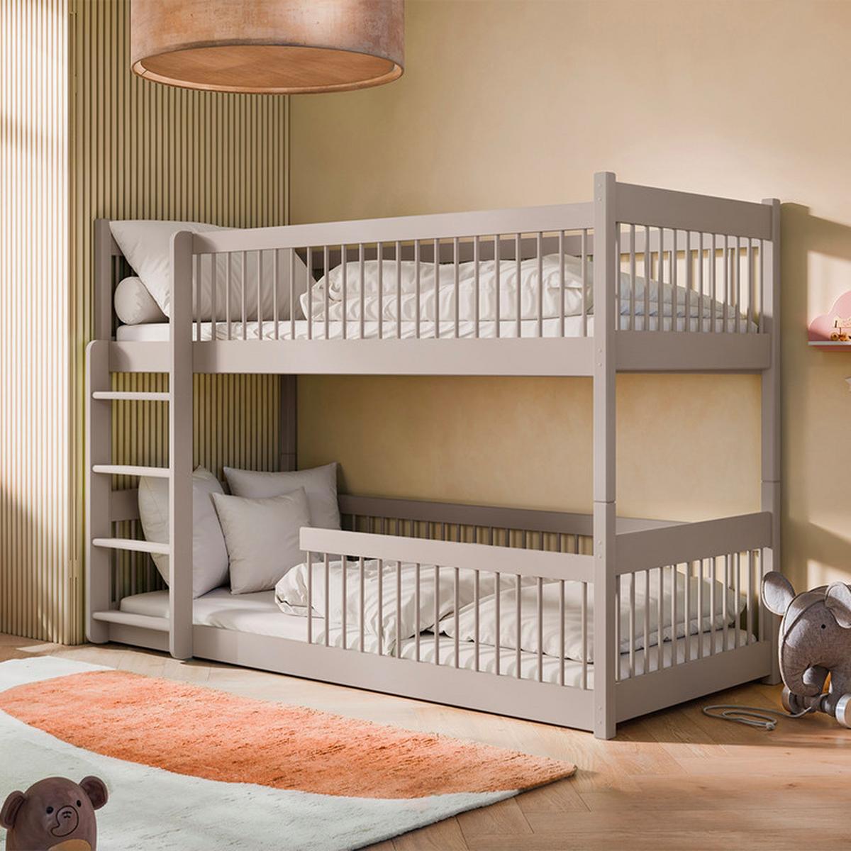 BETT 90/200 Marion Kaschmir - Beige, Holz (90/200cm) - Petits-meubles