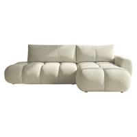 ECKSOFA Mitto O, Seite: Rechts - Beige/Schwarz, Holz/Kunststoff (285/172cm) - MIRJAN24