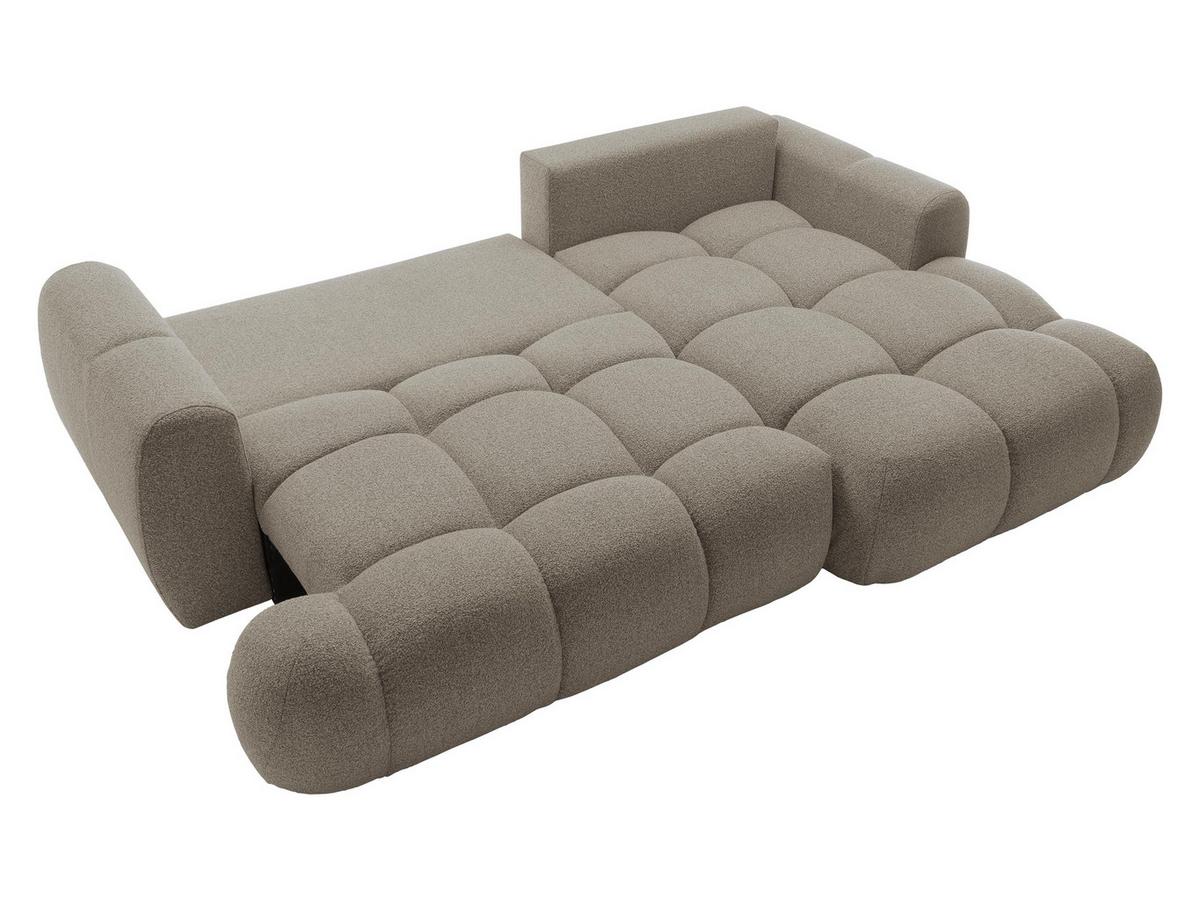 ECKSOFA Mitto, Seite: Rechts - Schwarz/Naturfarben, Holz/Kunststoff (270/173cm) - MIRJAN24