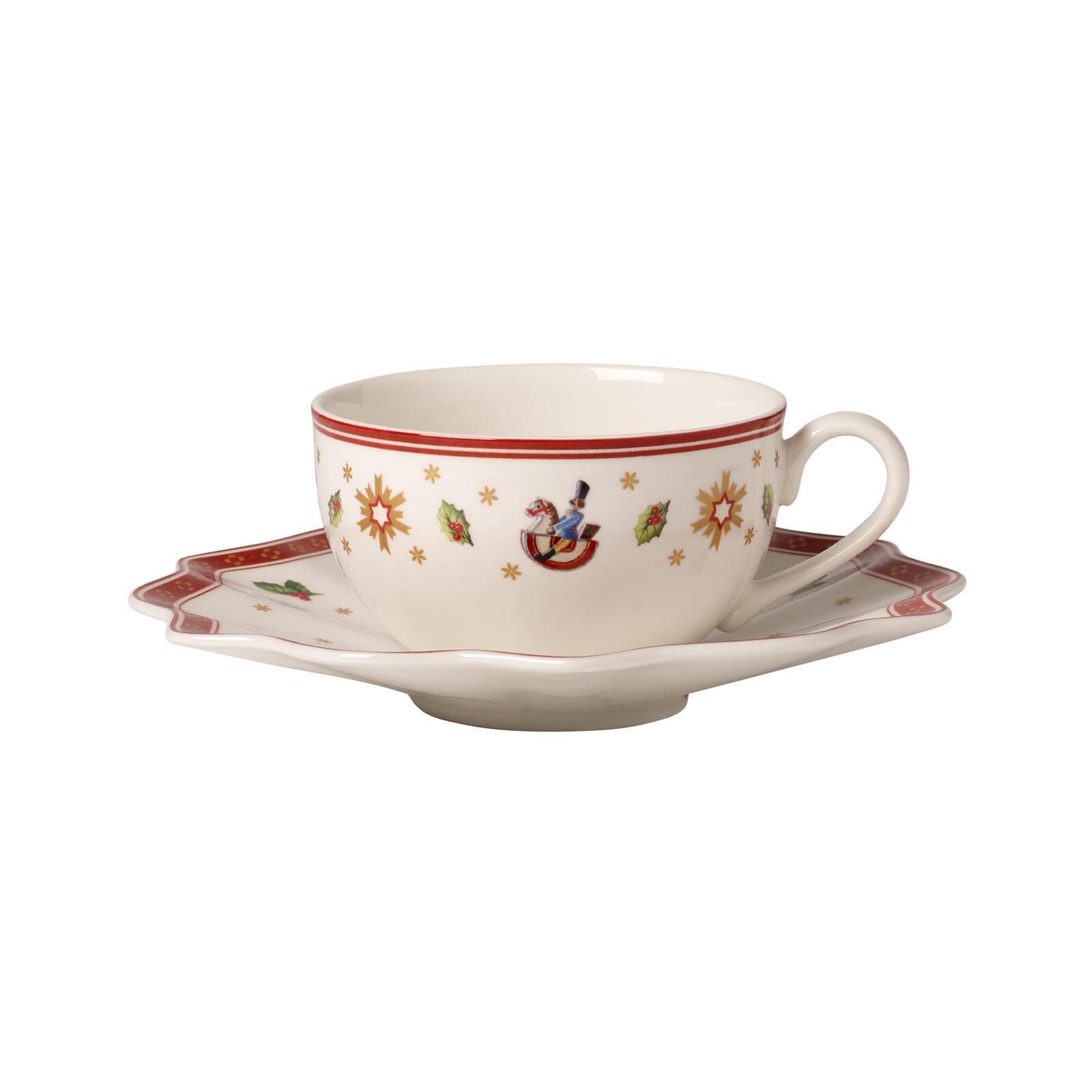 KAFFEETASSE MIT UNTERTASSE Toy's Delight bunt 170 ml - Multicolor, Keramik (17.5/9.1/17.5cm) - Villeroy & Boch