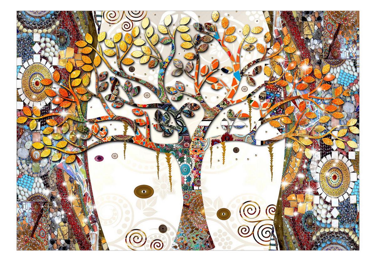 SELBSTKLEBENDE FOTOTAPETE 196/140 cm - Multicolor, Kunststoff/Textil (196/1cm) - KUNSTLOFT