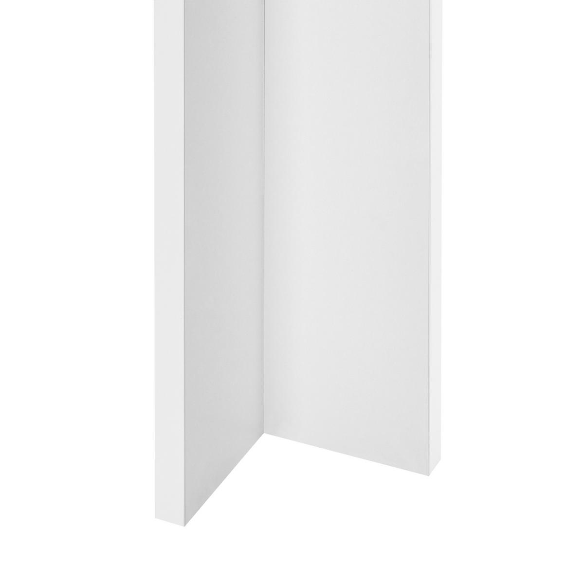 ESSTISCH Algermissen - Weiß, Holzwerkstoff (80/80/76cm) - [en.casa]