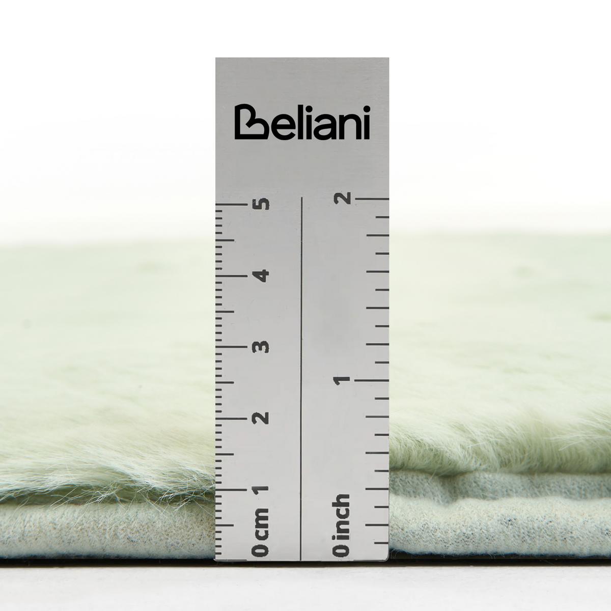 TEPPICH Hellgrün 80/120 cm Parson - Hellgrün/Grün, Kunststoff (120/80cm) - Beliani
