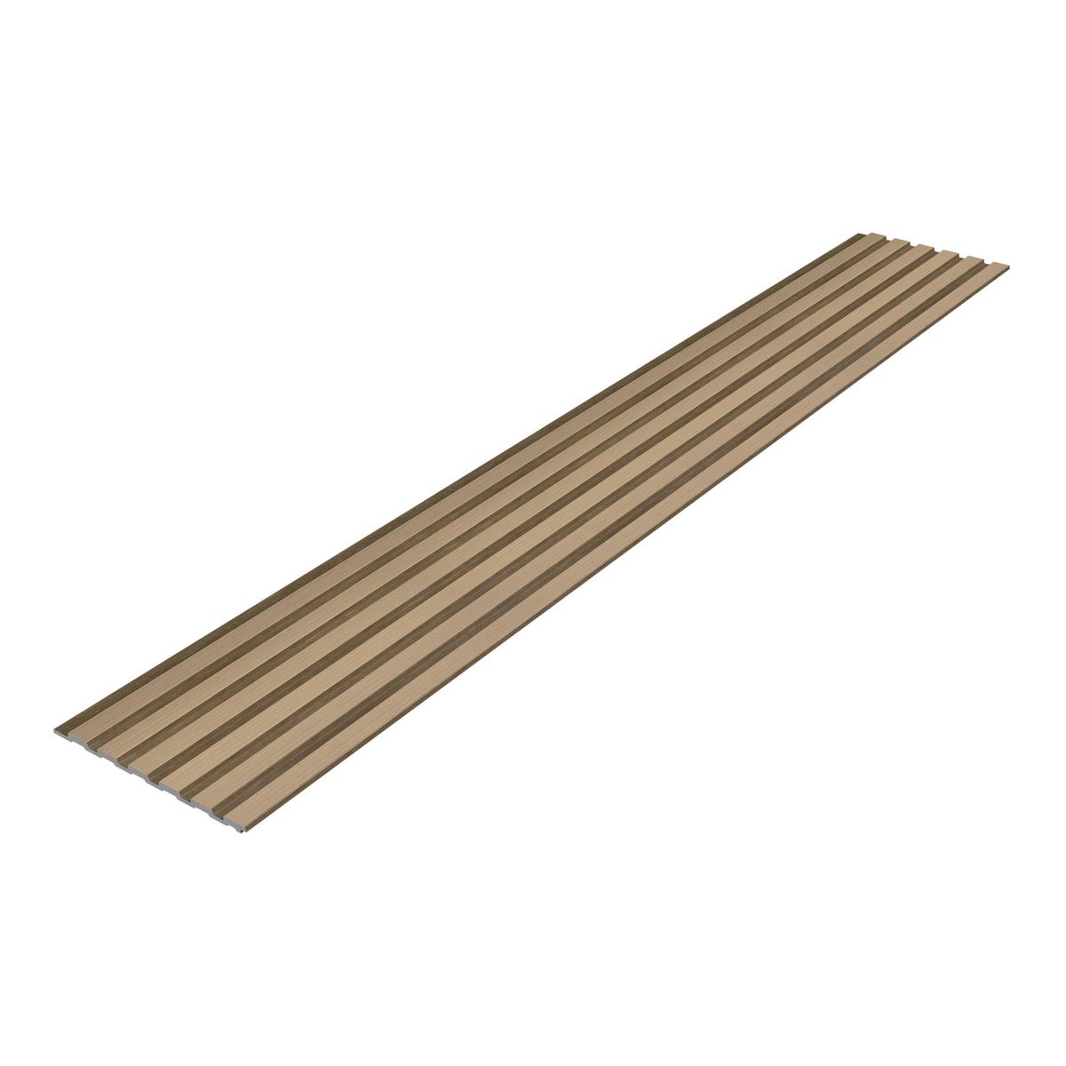 WANDPANEEL-SET 5 TLG. Borger - Eichefarben, Kunststoff (30/195/1.2cm) - NEU.HOLZ