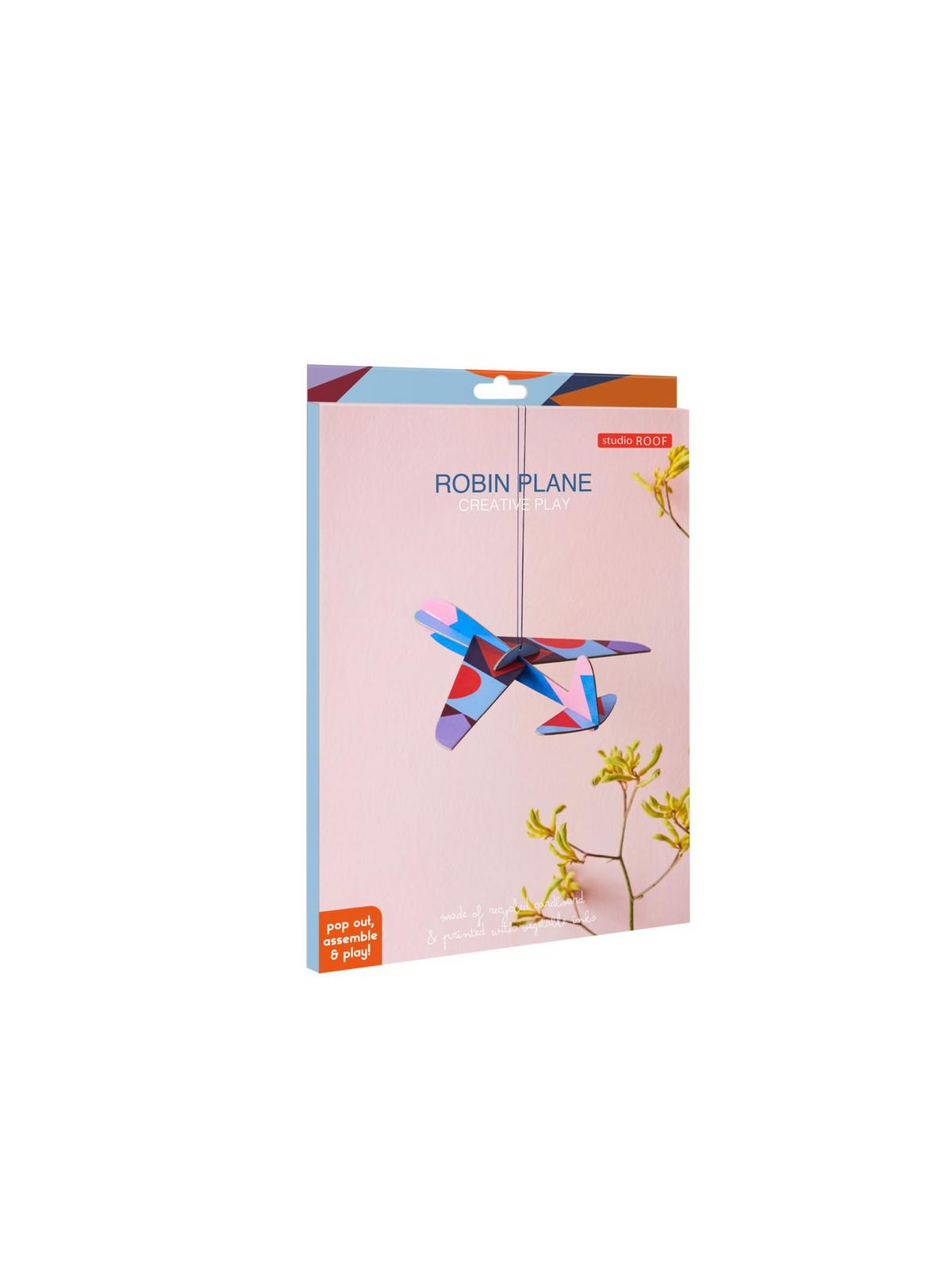 DEKOFIGUR Mobil Geos Flugze 5.5/18.5 cm - Multicolor, Wellpappe (0.09/18.5/23cm) - Studio Roof