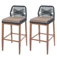 BARHOCKER Anthrazit, Taupe - Taupe/Anthrazit, Metall (45/101/50cm) - MCW