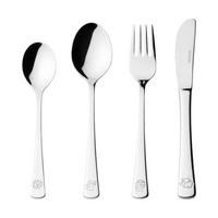 KINDERBESTECK Bambini silber 4-tlg. - Silberfarben, Metall - Leonardo Living