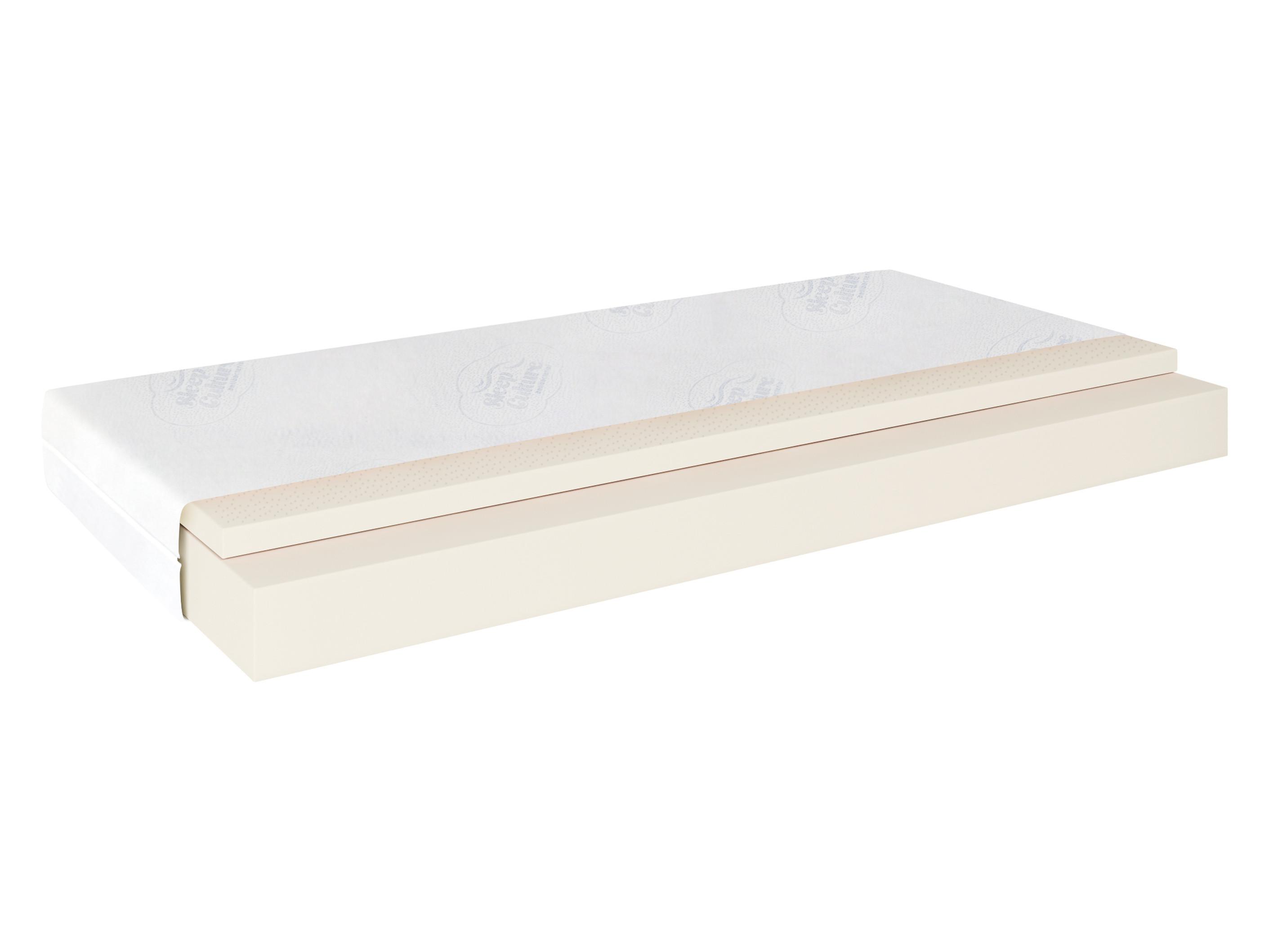 SCHAUMSTOFFMATRATZE Culture Latex 20 cm - H3 - Weiß, Textil (160/200cm) - MIRJAN24
