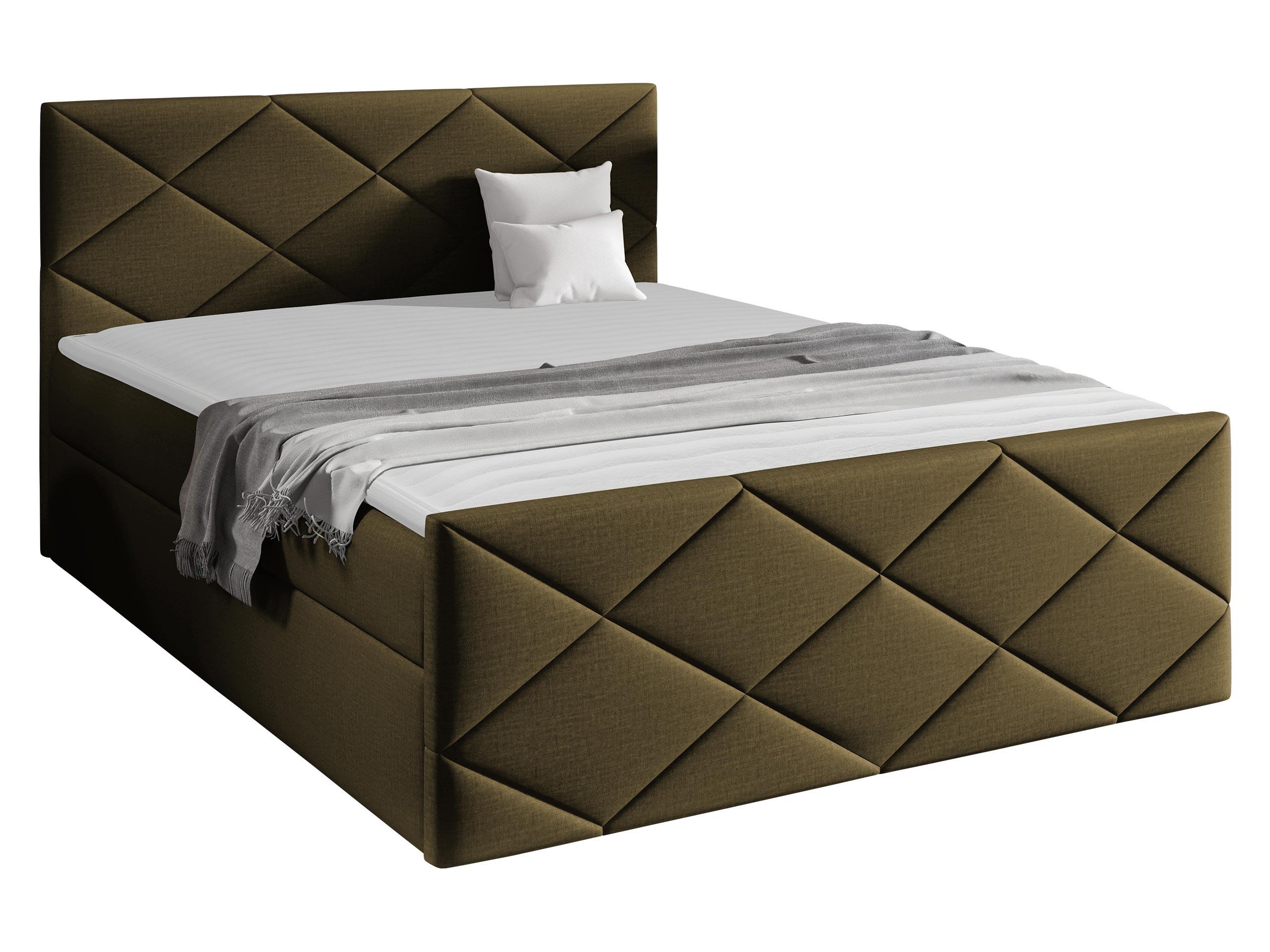 BOXBETT Herkules - H3 - Dunkelgrün, Holz (160/200cm) - MIRJAN24