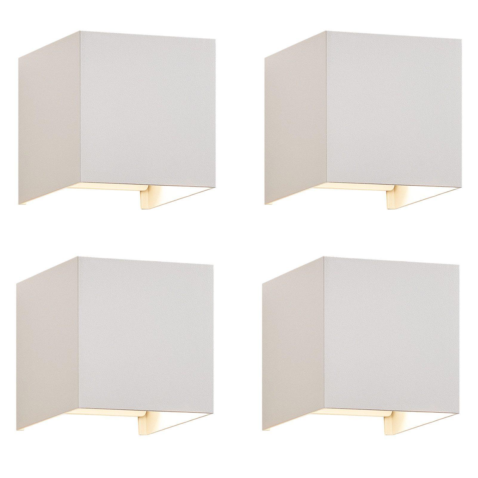 WANDLEUCHTE Radiance 11.5/11/11.5 cm - Weiß, Metall (11/11.5/11.5cm) - ZMH
