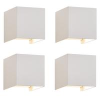 WANDLEUCHTE Radiance 11.5/11/11.5 cm - Weiß, Metall (11/11.5/11.5cm) - ZMH
