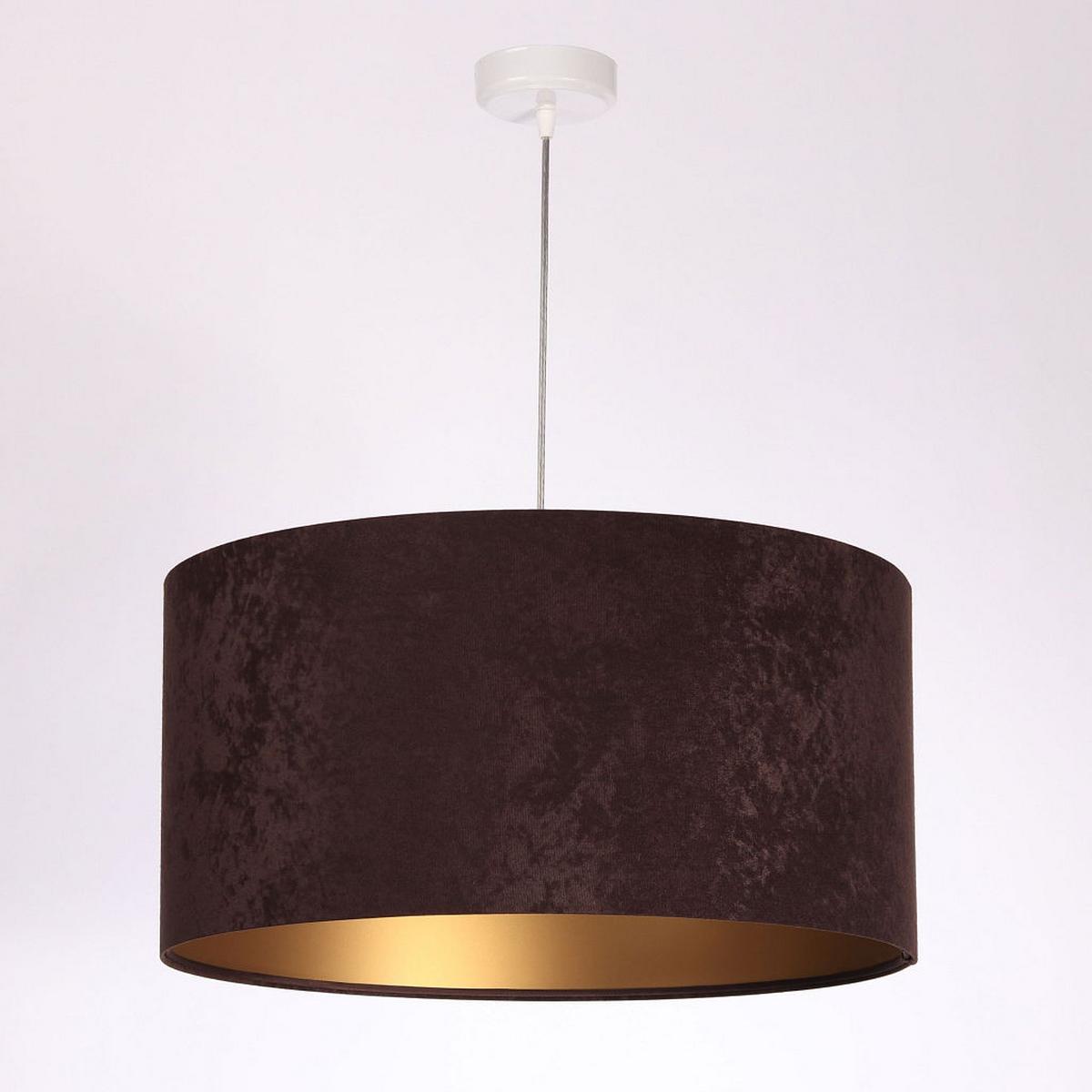 HÄNGELEUCHTE Gold 40/20 cm - Goldfarben/Braun, Kunststoff (40/0.6/20cm) - ONZENO