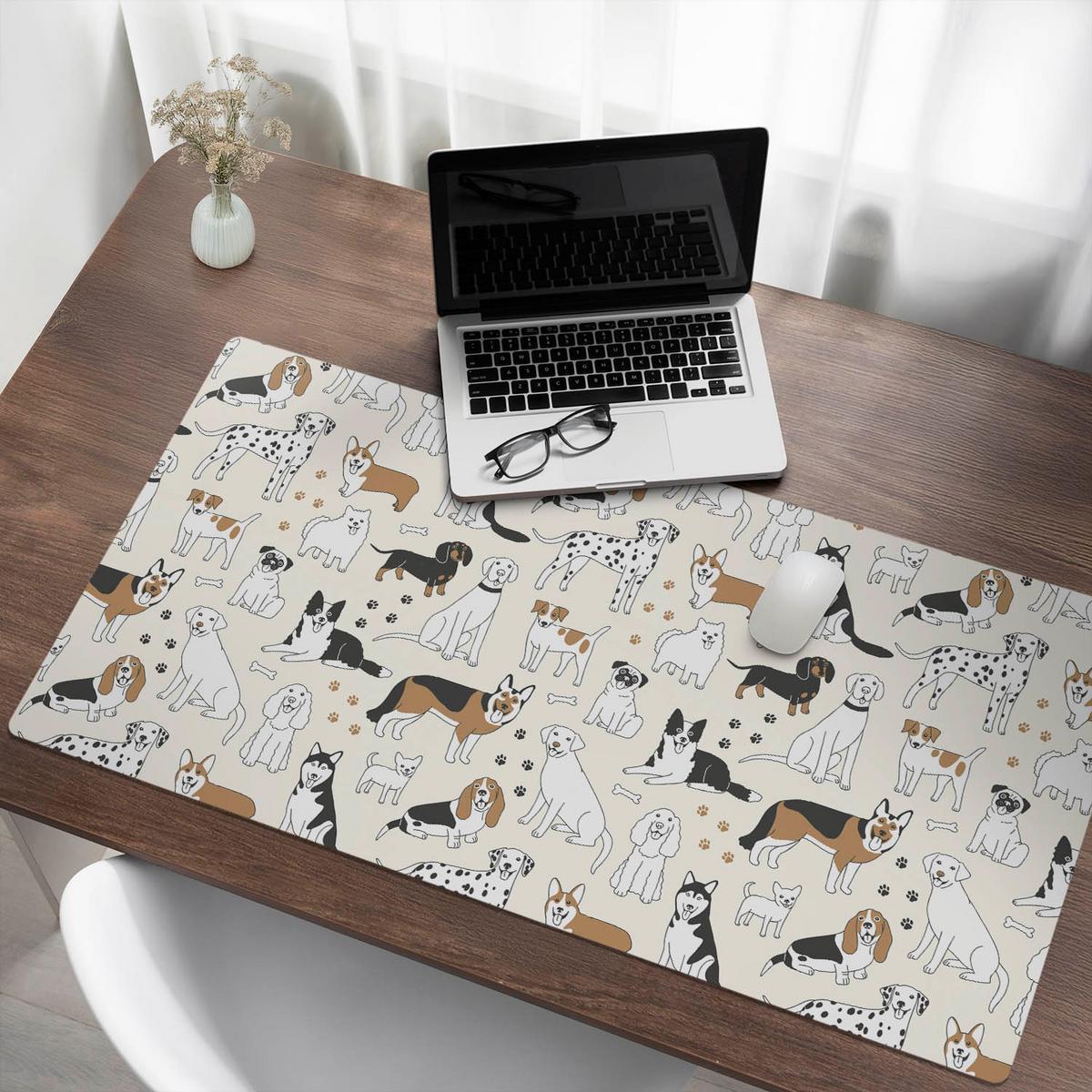 SCHREIBTISCHUNTERLAGE 120x60 cm Beige - Sandfarben, Kunststoff (120/60/1.6cm) - Wallfluent