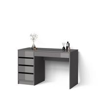 SCHMINKTISCH Imola Grau ohne Spiegel - Grau, Holzwerkstoff (55/120/75cm) - Livinity®