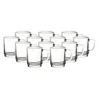 GLASTASSEN KAFFEEGLÄSER Pub transparent 0,2 l 12er Set - Transparent, Glas (0.2L) - Pasabahce