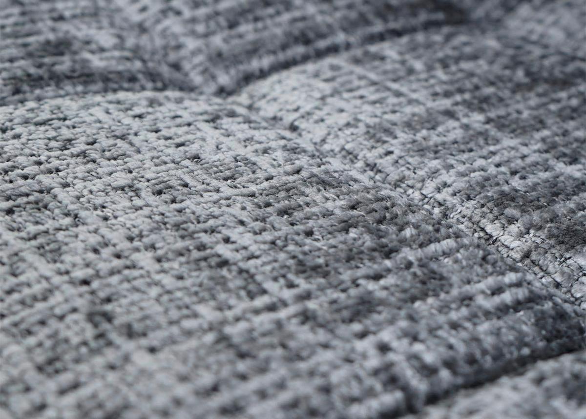 ESSZIMMERSTUHL Grau 2er-Set - Dunkelgrau/Grau, Textil (47/83/43cm) - MCW