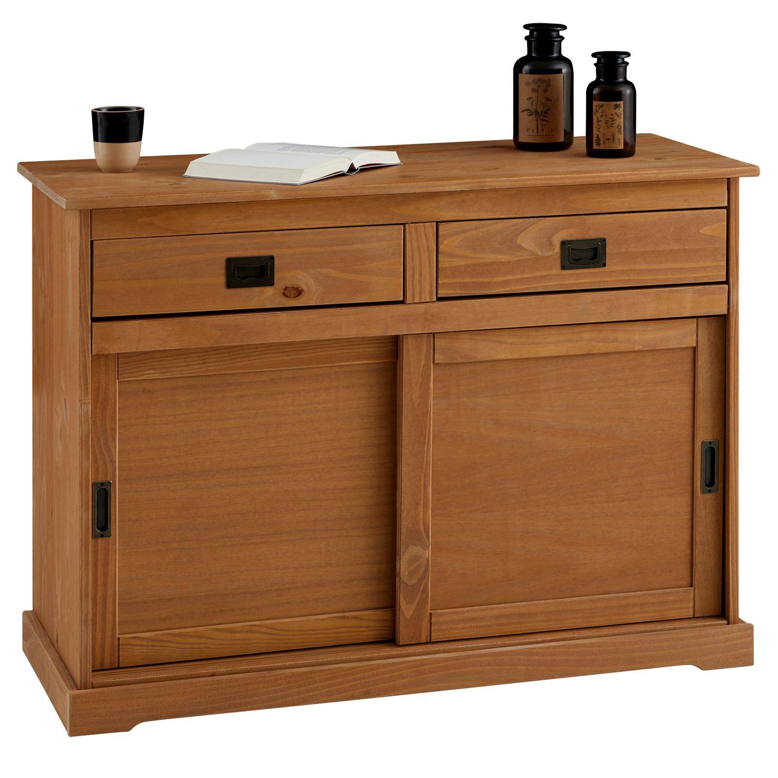 KOMMODE SAVONA braun - Braun, Holz (110/84/46cm) - IDIMEX