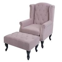RELAXSESSEL Hellrosa - Hellrosa, Textil (75/102/80cm) - MCW